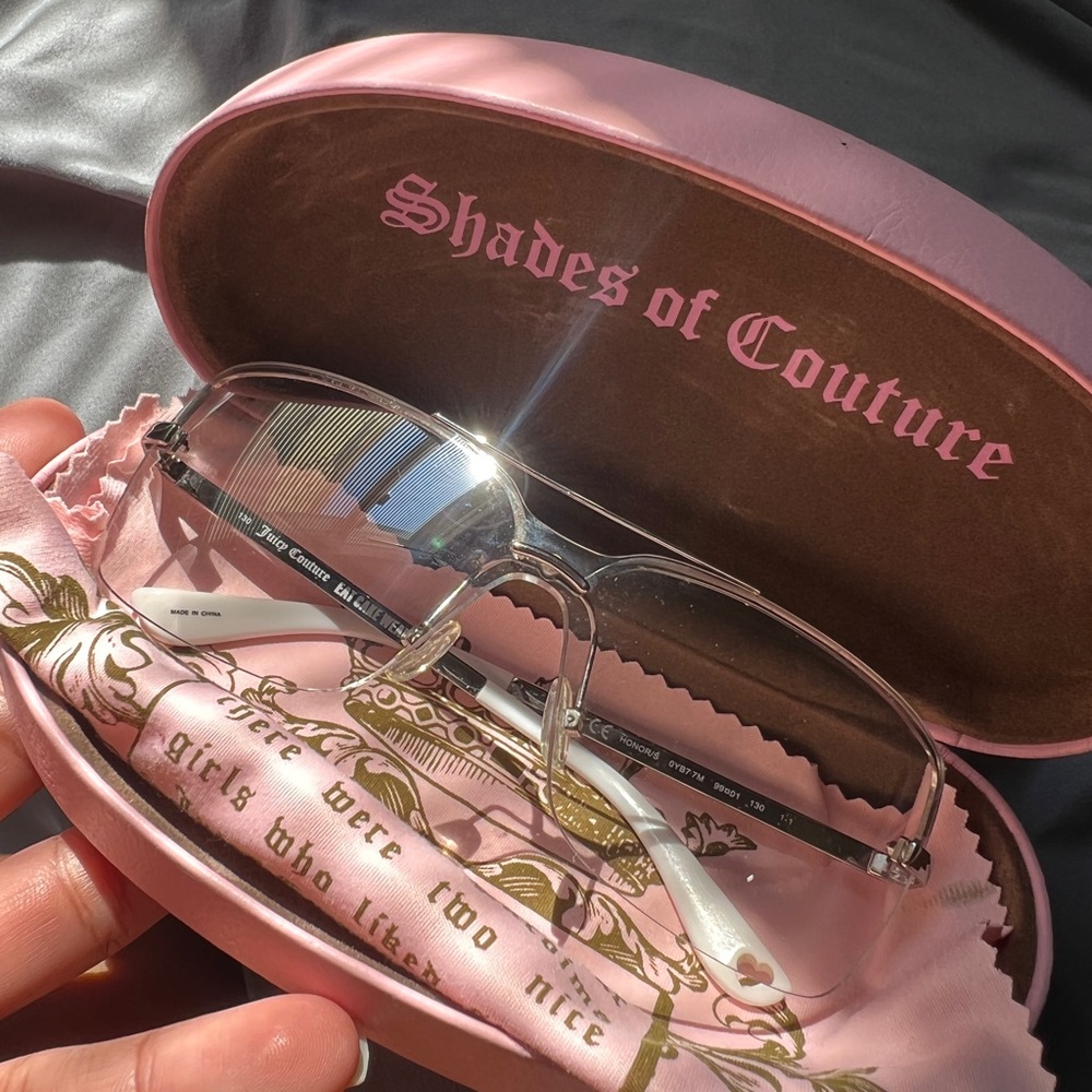 brand new y2k juicy couture sunglasses